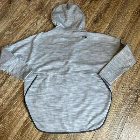 NWT The North Face Women's Size XS Cozy Slacker Full Zip Jacket Grey Heather - Picture 9 of 9